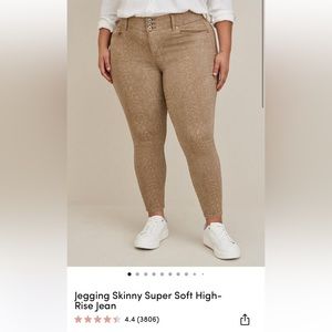 Jetting Skinny Super Soft High-Rise Jean size 14R